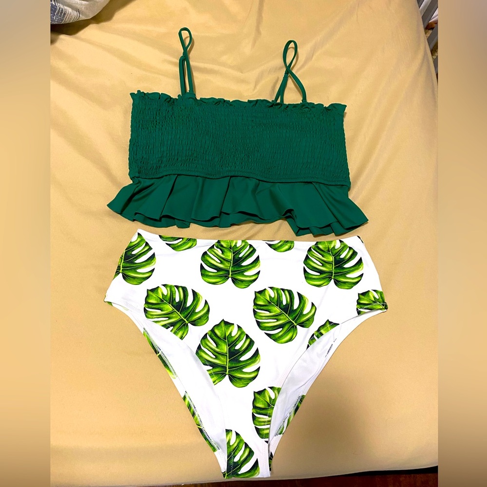 CUPSHE high waisted bikini
